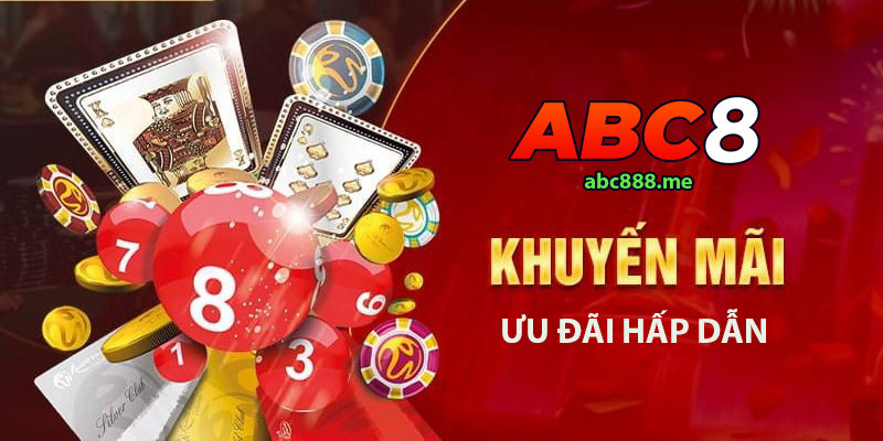 Ưu đãi khuyến mãi ABC8 khá hấp dẫn